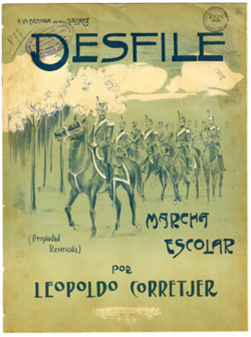 Desfile (música impresa) de Leopoldo Corretjer