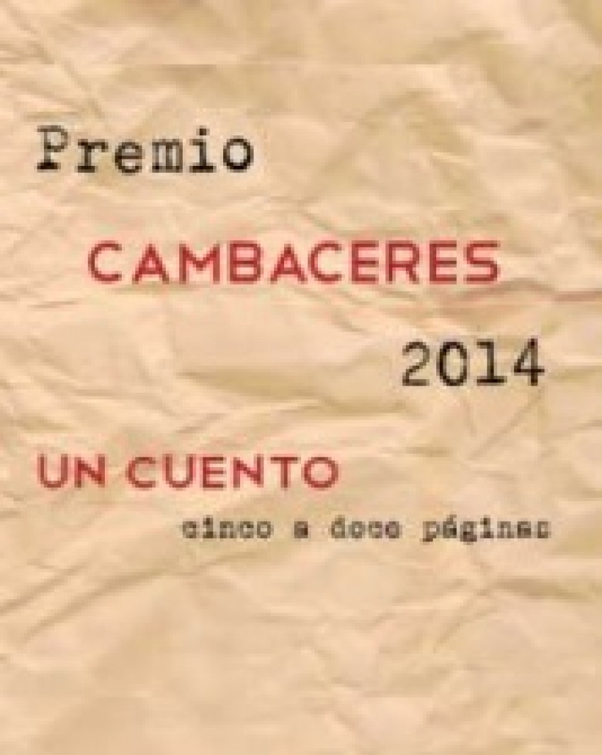 Entrega de premios del Concurso de Narrativa Eugenio Cambaceres 2014.