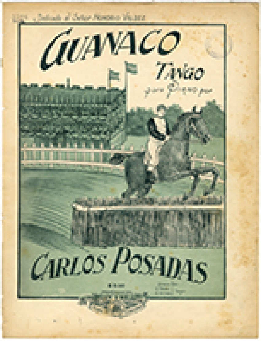 "Guanaco" de Carlos Posadas (1874-1918)