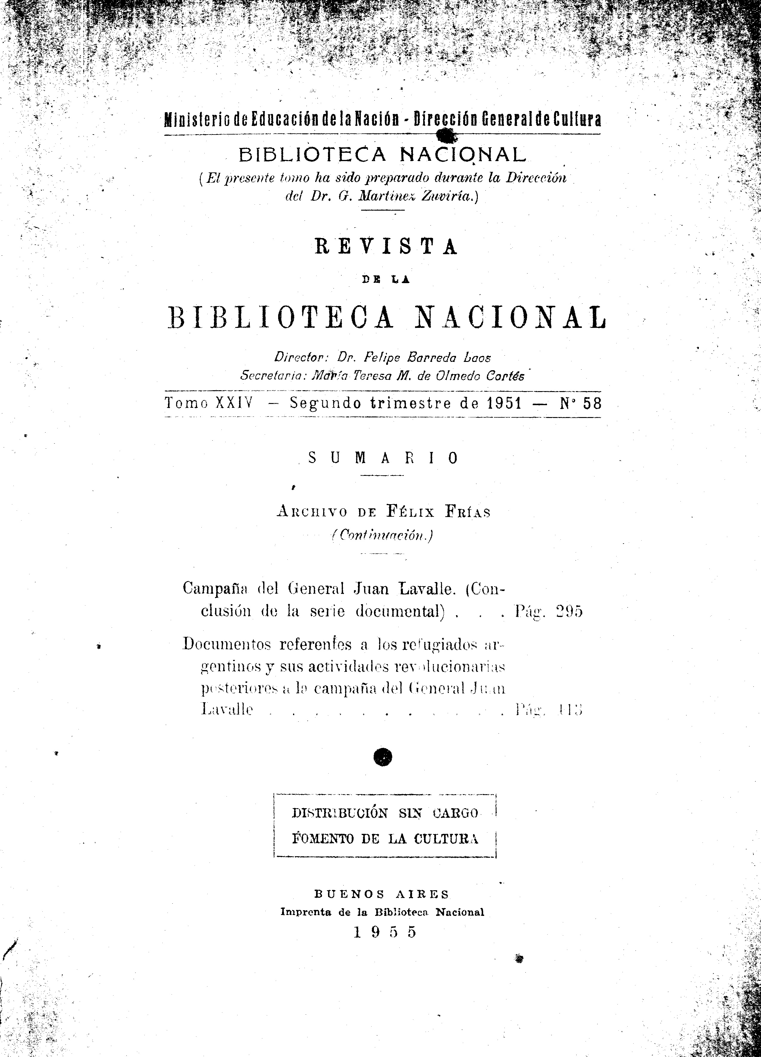Revista de la Biblioteca Nacional