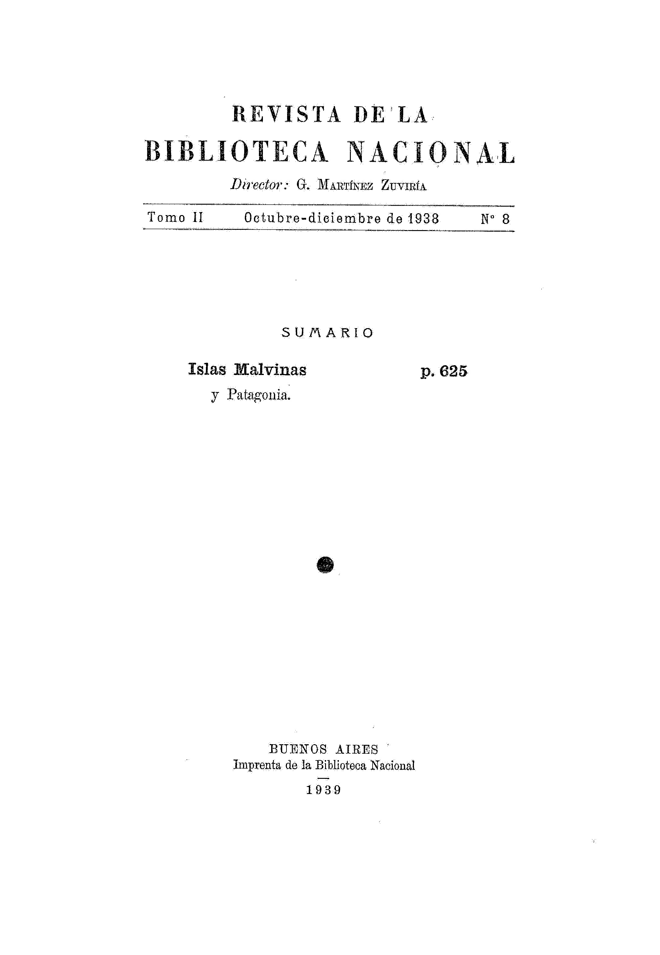 Revista de la Biblioteca Nacional