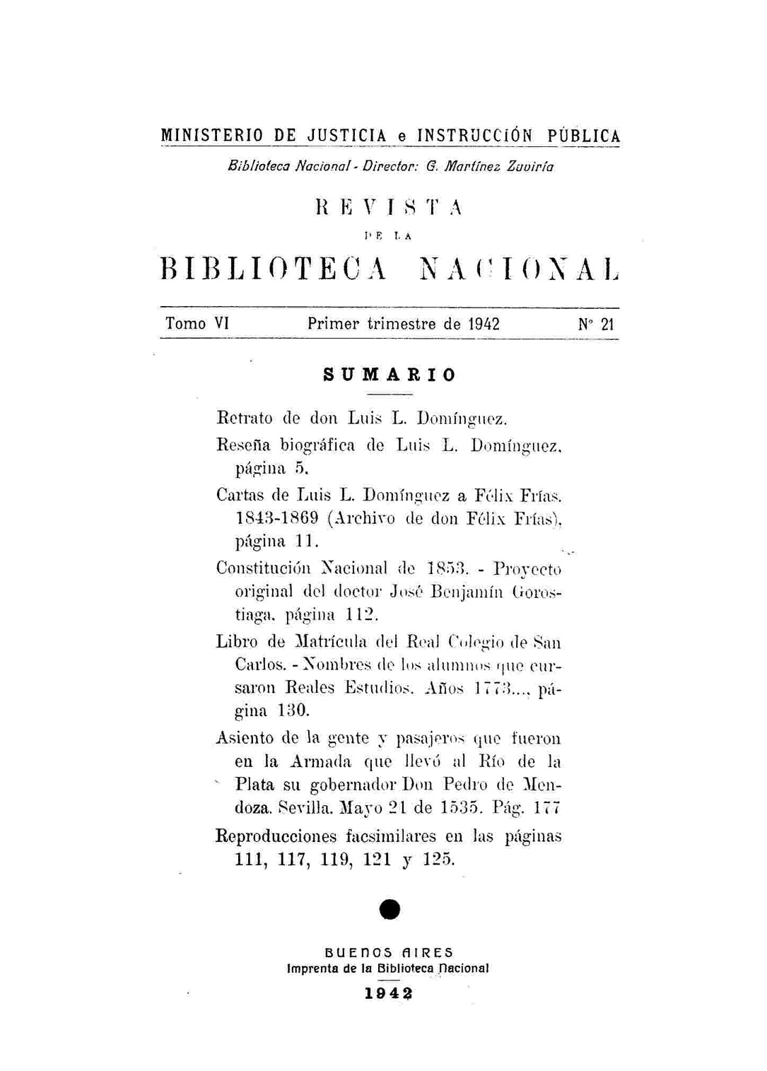 Revista de la Biblioteca Nacional