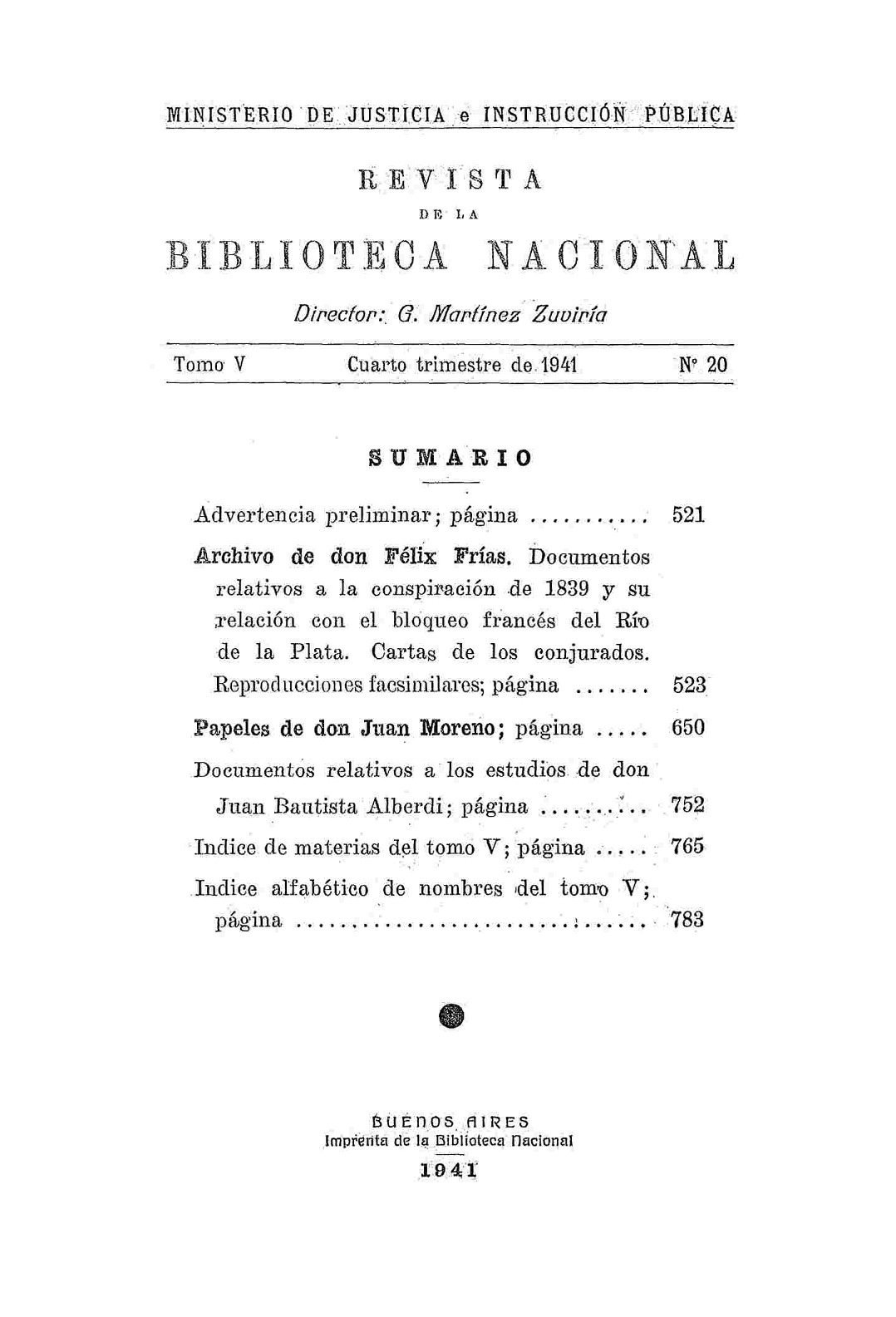 Revista de la Biblioteca Nacional
