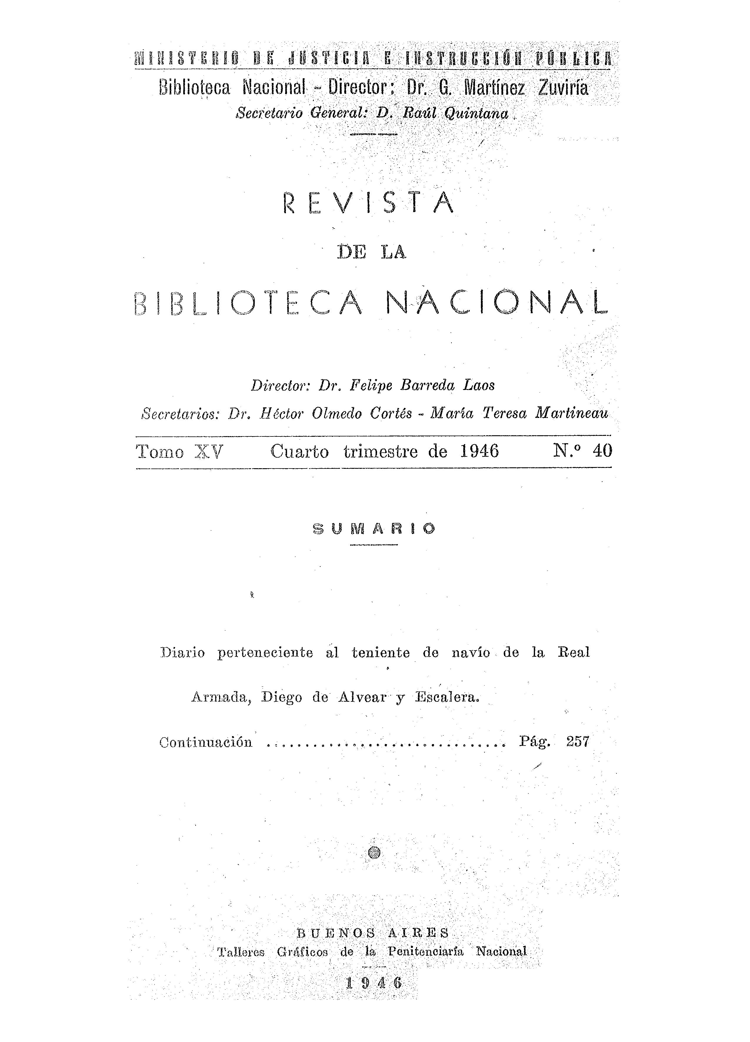 Revista de la Biblioteca Nacional