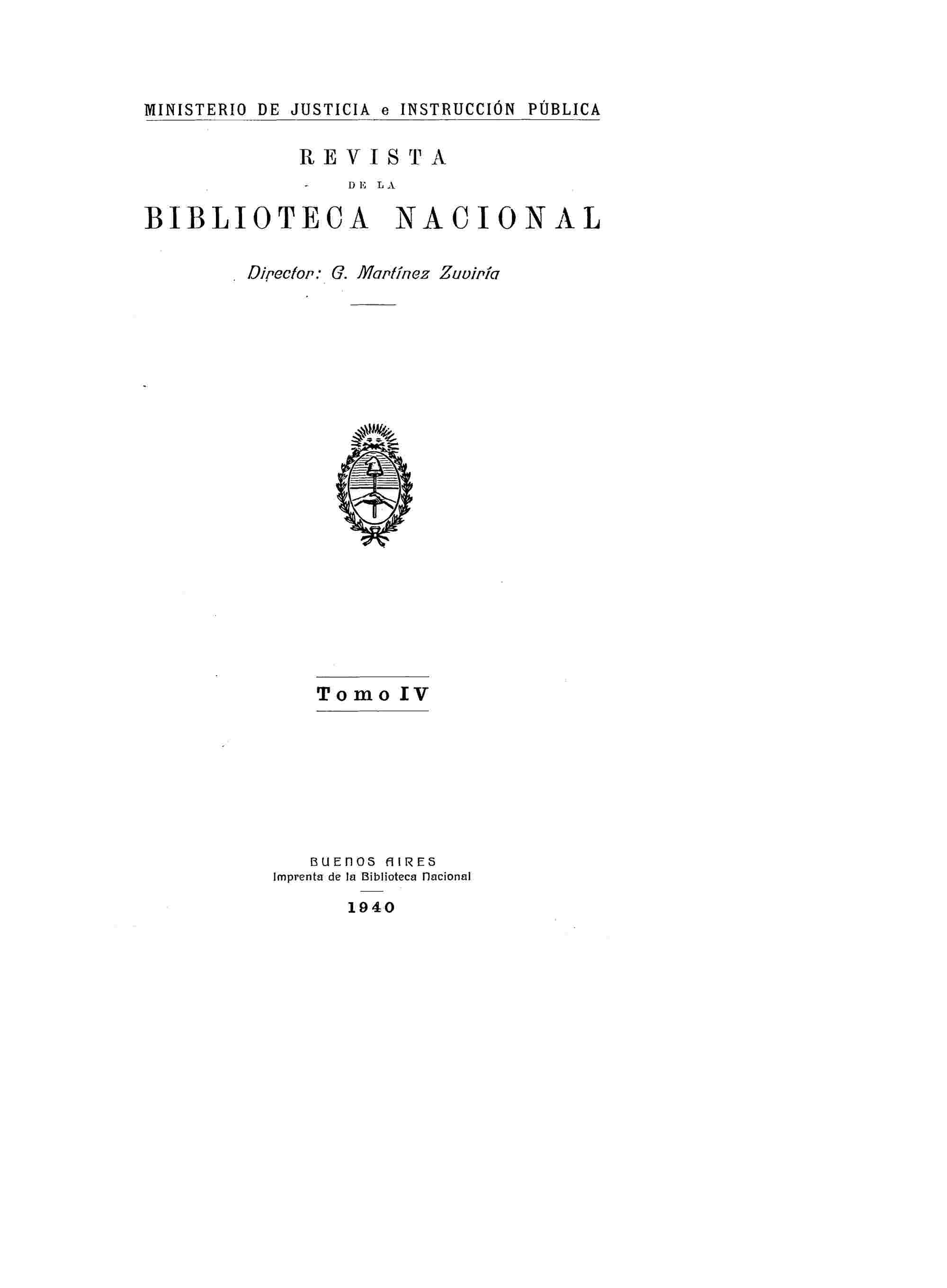 Revista de la Biblioteca Nacional