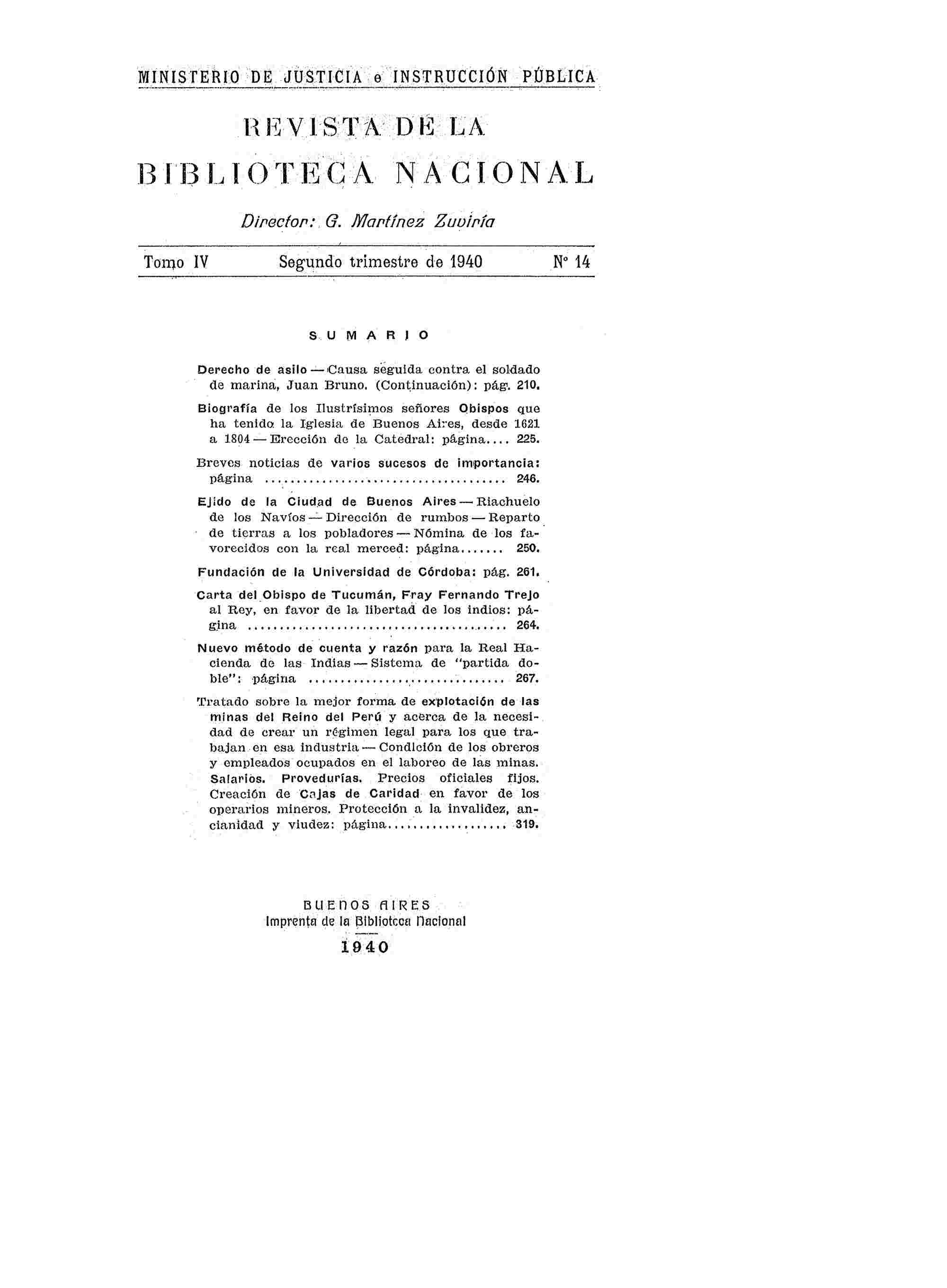 Revista de la Biblioteca Nacional