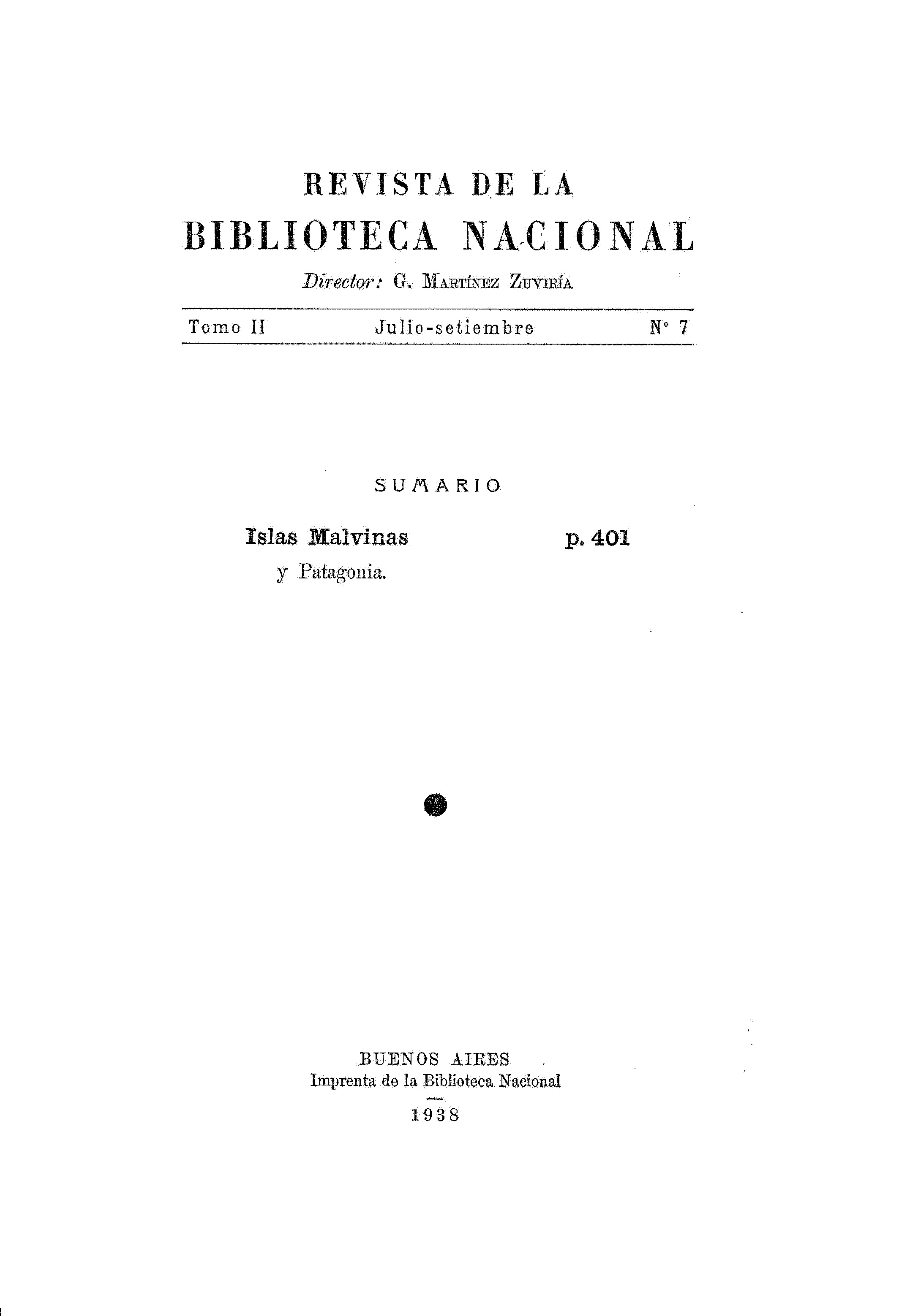 Revista de la Biblioteca Nacional