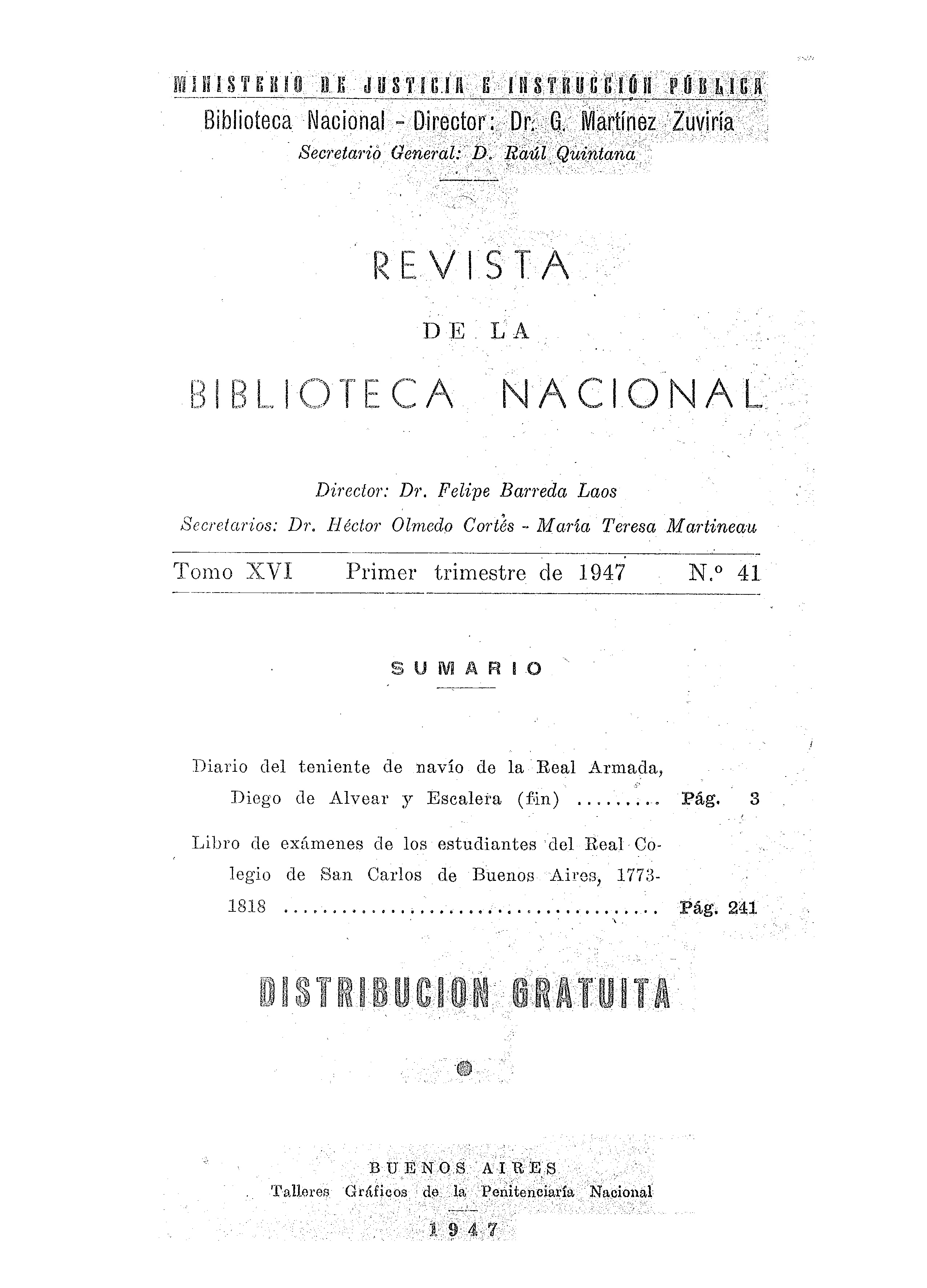 Revista de la Biblioteca Nacional