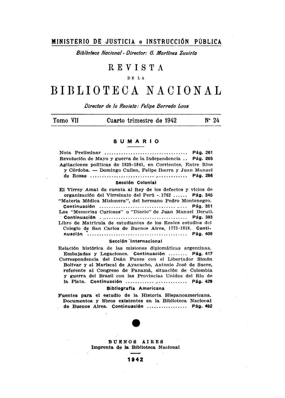Revista de la Biblioteca Nacional