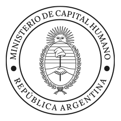 Ministerio de Capital Humano